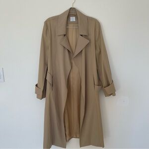 NWOT Deveaux NY BeigeTan Women's Trench Coat Belted
